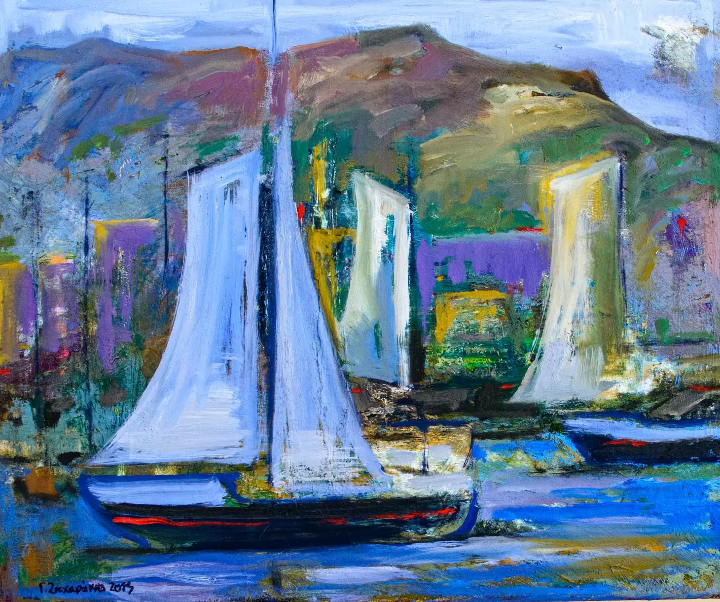 Η έκθεση ζωγραφικής «Γραμμές Πλόων και Ονείρων» στη Δημοτική Πινακοθήκη Ηρακλείου