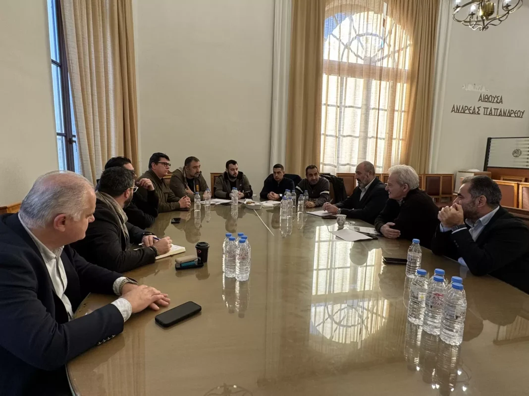 Συνεχίζονται οι διαδοχικές συναντήσεις του Δημάρχου Ηρακλείου Αλέξη Καλοκαιρινού με φορείς της πόλης