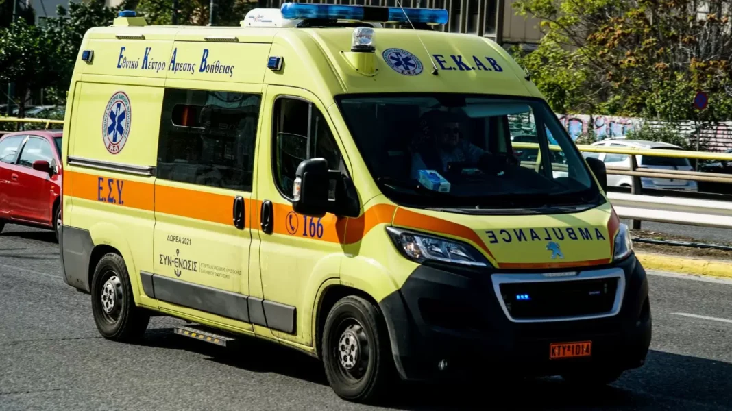 ΕΚΑΒ: Τροχαίο στο Ηράκλειο με τραυματισμούς, όχι σοβαρούς