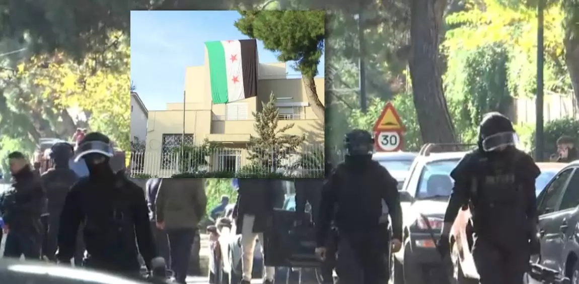 Εισέβαλαν στην πρεσβεία της Συρίας στο Ψυχικό – Tρεις προσαγωγές