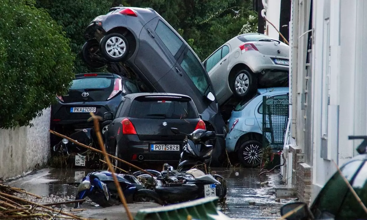 Κακοκαιρία Bora: Αίτημα να κηρυχθεί το νησί της Ρόδου σε κατάσταση έκτακτης ανάγκης