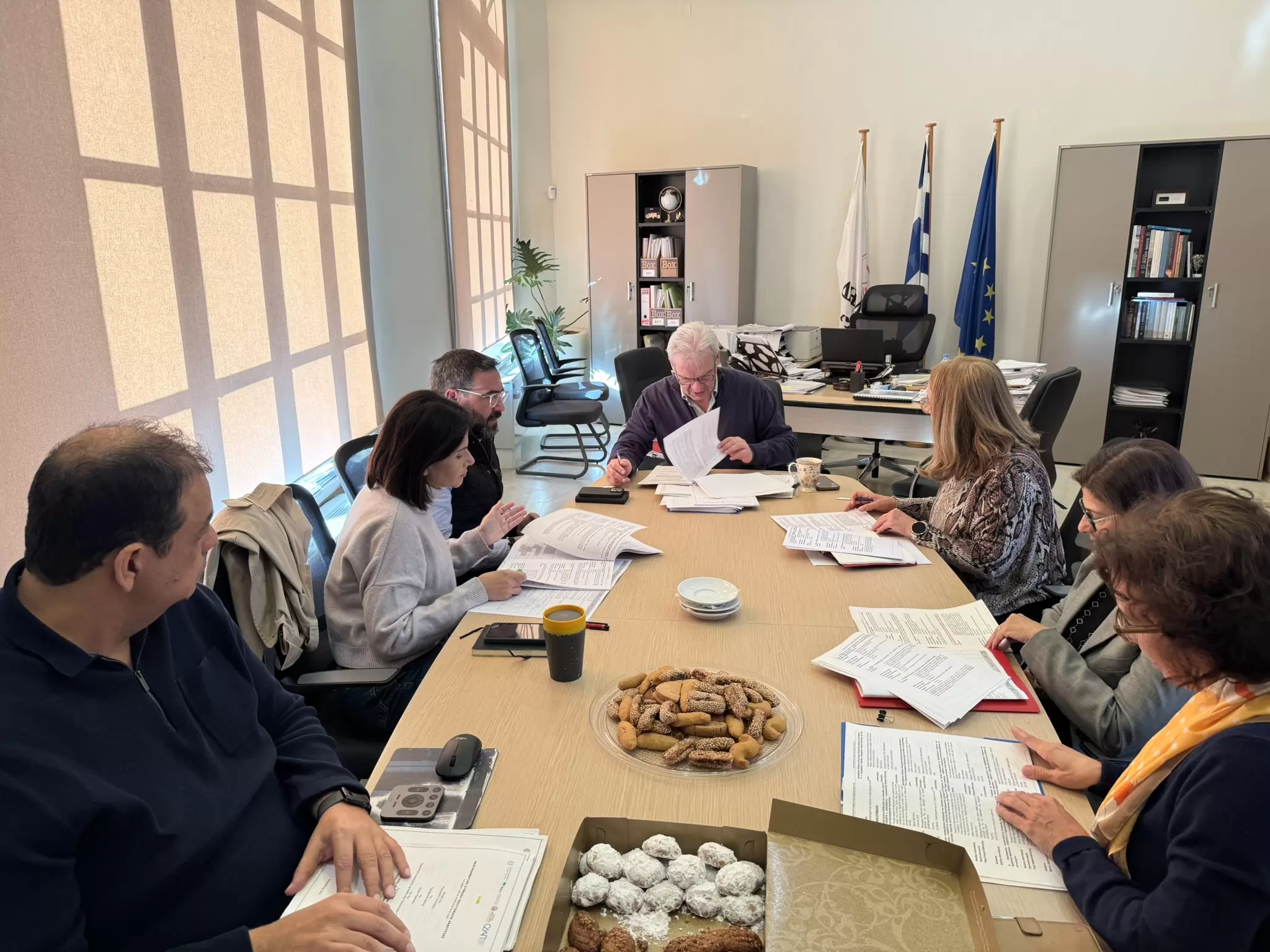 Σύσκεψη για τη σύμβαση παραχώρησης των Ενετικών Τειχών