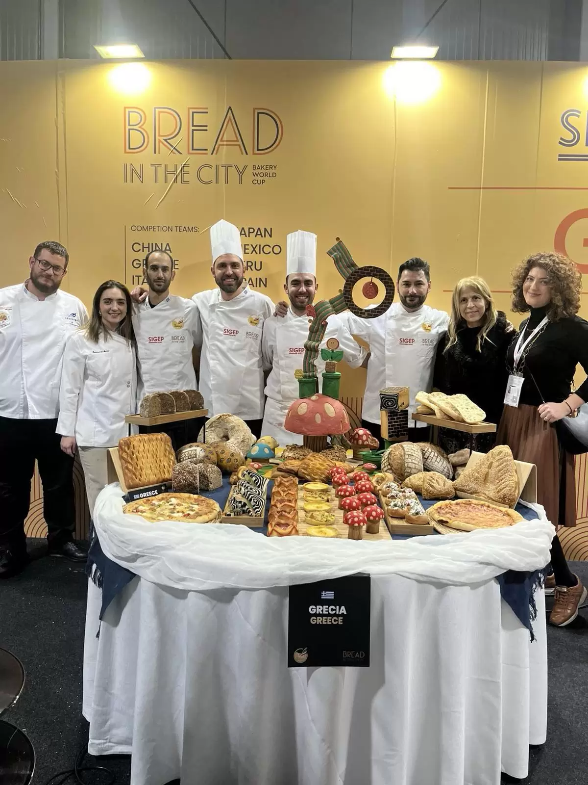 Άλμα δύο θέσεων  στο Ρίμινι για την  Ελληνική Εθνική Ομάδα  Αρτοποιίας:  Κατέκτησε την 5η θέση στην Παγκόσμια Κατάταξη