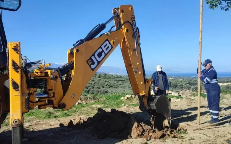 Ρέθυμνο: Δενδροφύτευση για την αναβάθμιση των εστιών πρασίνου