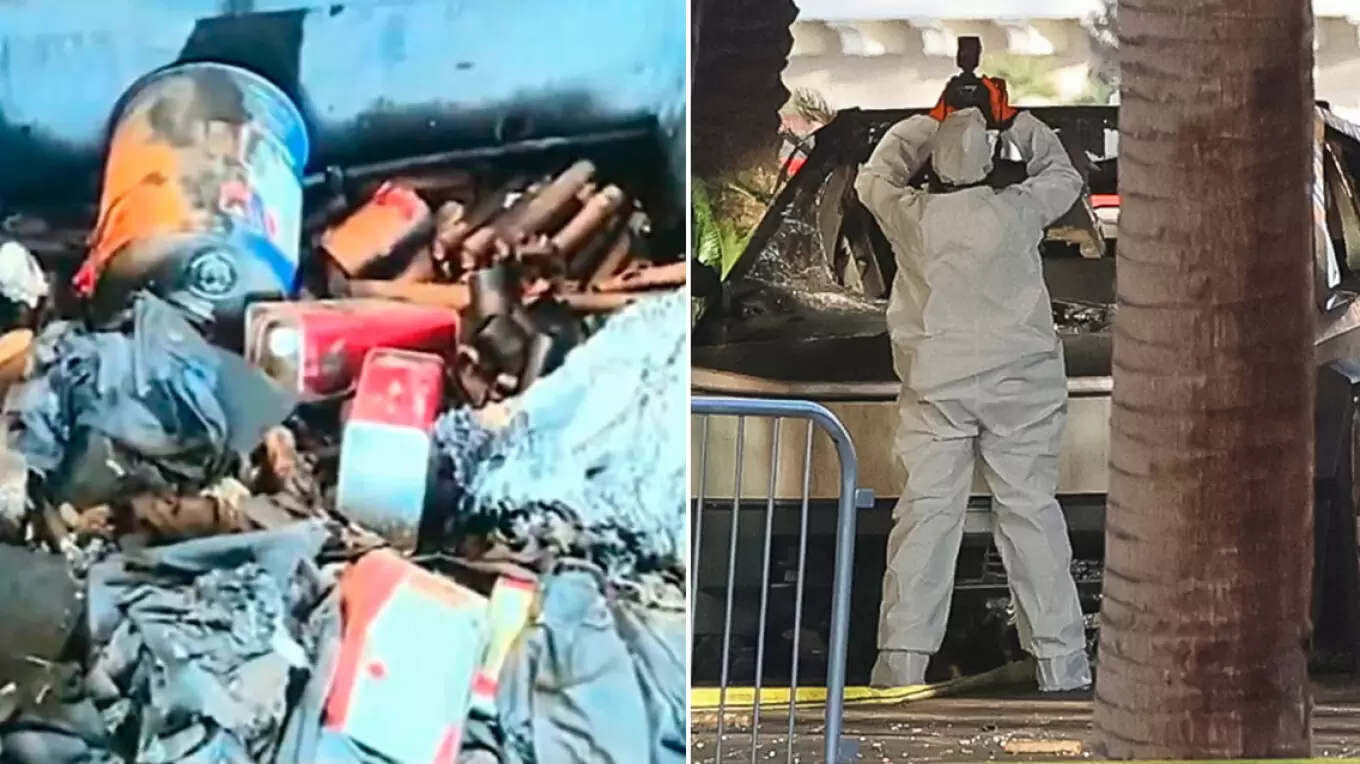 Λας Βέγκας: Θρίλερ με το Tesla Cybertruck που εξερράγη έξω από το ξενοδοχείο του Τραμπ