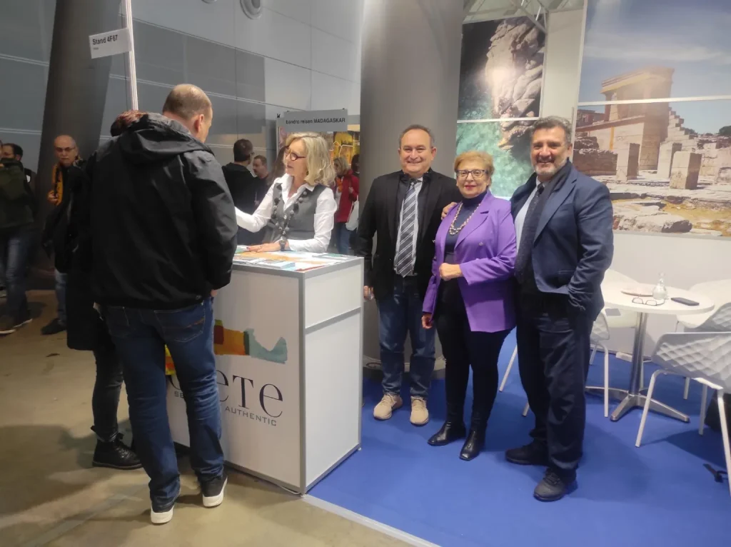 Η Περιφέρειας Κρήτης στη Διεθνή Έκθεση Τουρισμού «CMT 2025» στη Στουτγκάρδη