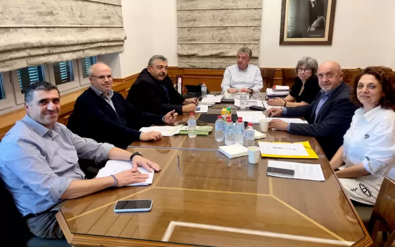 Συνάντηση στην Περιφέρεια Κρήτης για την πορεία ένταξης έργων πολιτισμού και πεζοπορίας στο Δήμο Σφακίων