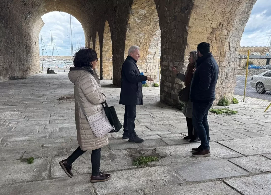 H Προγραμματική Σύμβαση των Ενετικών Τειχών, στο επίκεντρο συνάντησης του Δημάρχου Ηρακλείου με την Πρόεδρο του Οργανισμού Διαχείρισης και Ανάπτυξης Πολιτιστικών Πόρων
