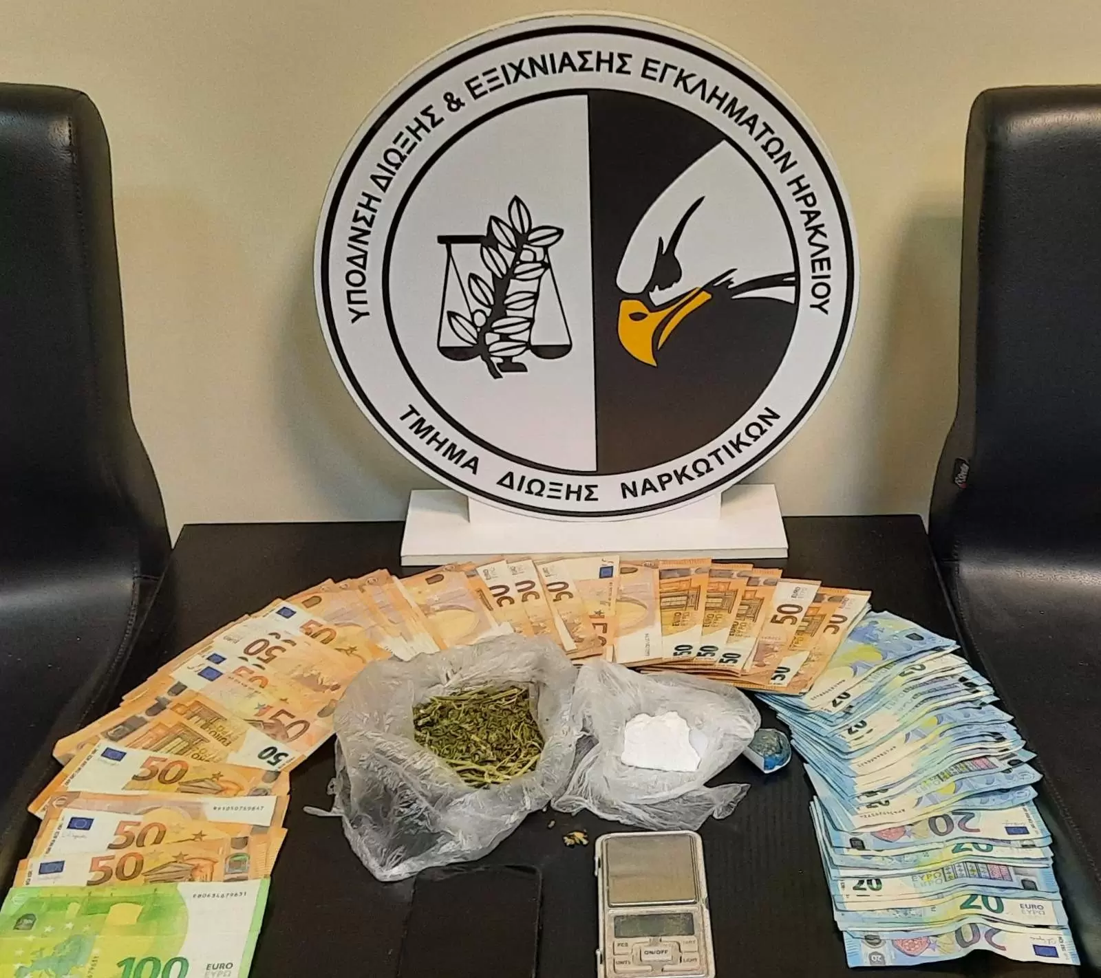 Σύλληψη 23χρονου για ναρκωτικά στο Ηράκλειο