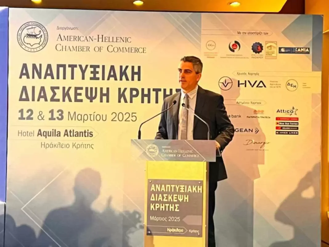 Χρήστος Δήμας: Η Ελληνική Οικονομία βρίσκεται σε τροχιά ανάπτυξης και συνεχίζει – Η ομιλία του υφυπουργού Οικονομίας και Οικονομικών