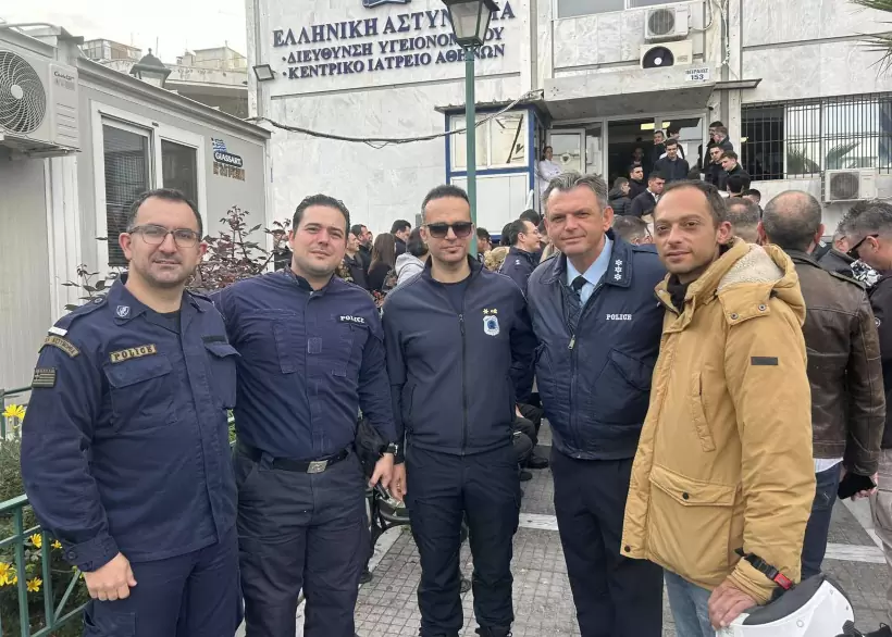 Στην διαμαρτυρία για τα αστυνομικά ιατρεία, η Ένωση Αστυνομικών Υπαλλήλων Ηρακλείου