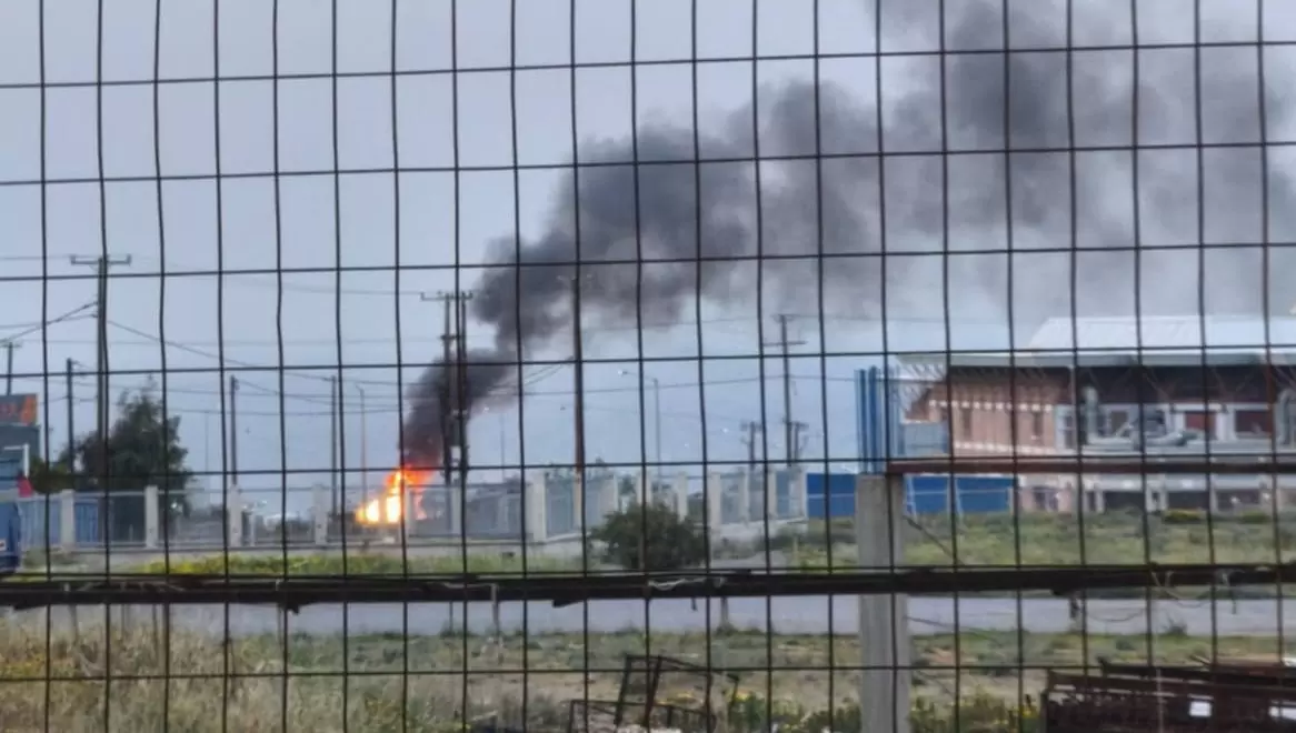 Φωτιά στον καταυλισμό των Ρομά