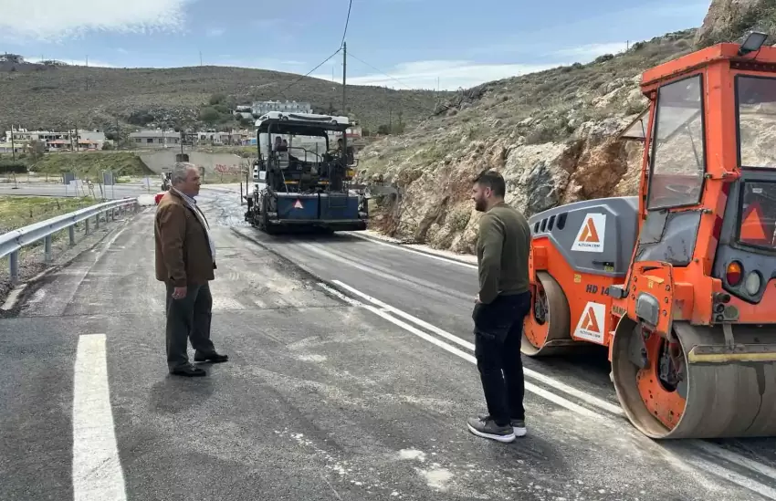 Παραδόθηκε στην κυκλοφορία από την Περιφέρεια Κρήτης το τμήμα της Π.Ε.Ο. στο «Κακό Όρος»