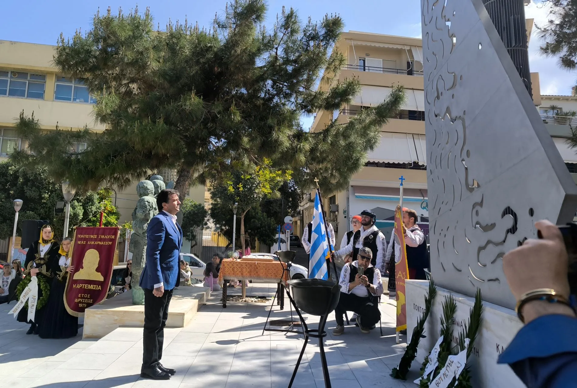 Π.Ε. Ηρακλείου: Επιμνημόσυνη δέηση και κατάθεση στεφάνων για την Ημέρα Μνήμης του Θρακικού Ελληνισμού