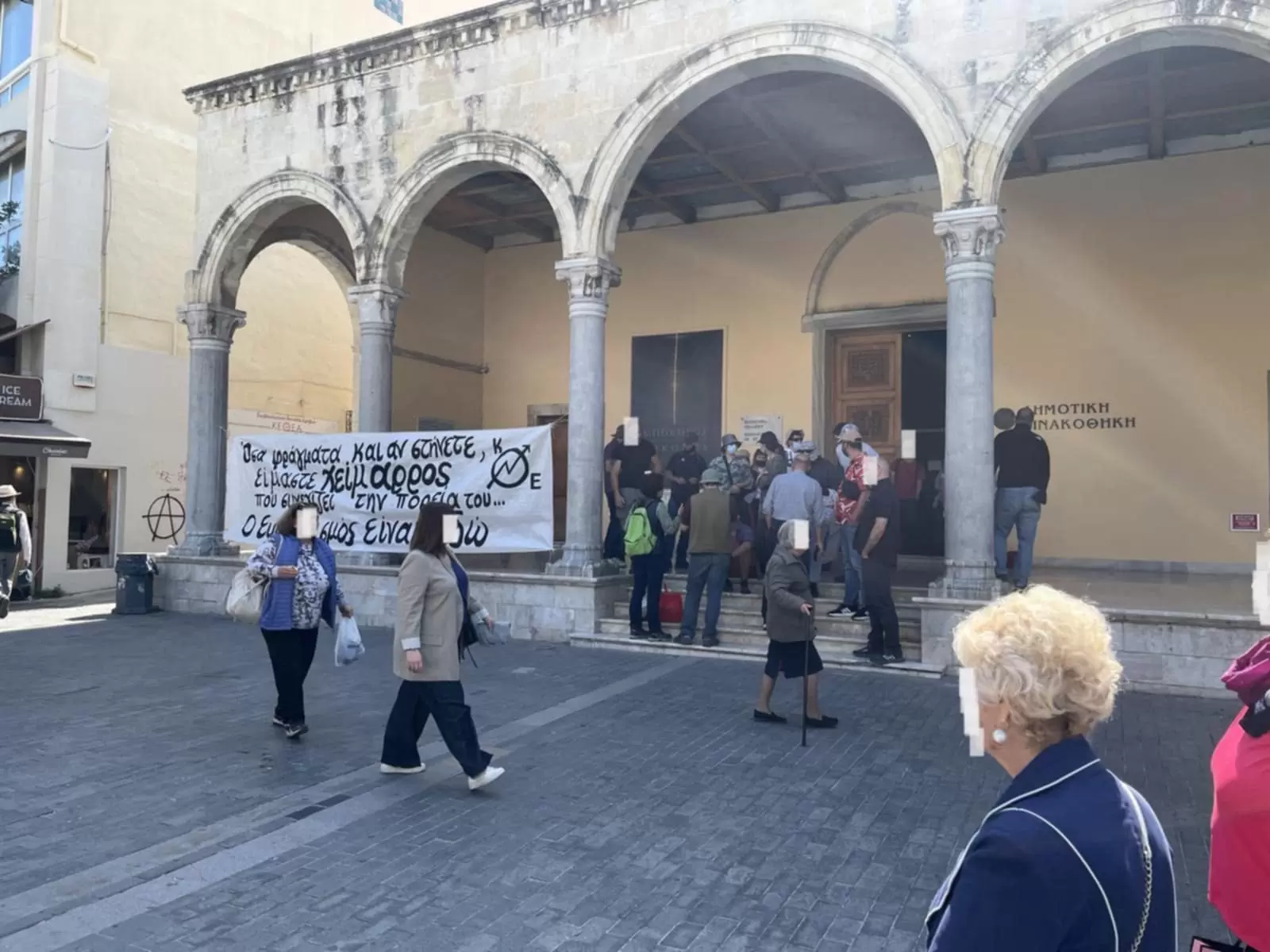 Ο Δήμαρχος Ηρακλείου για την κατάληψη της Βασιλικής του Αγίου Μάρκου