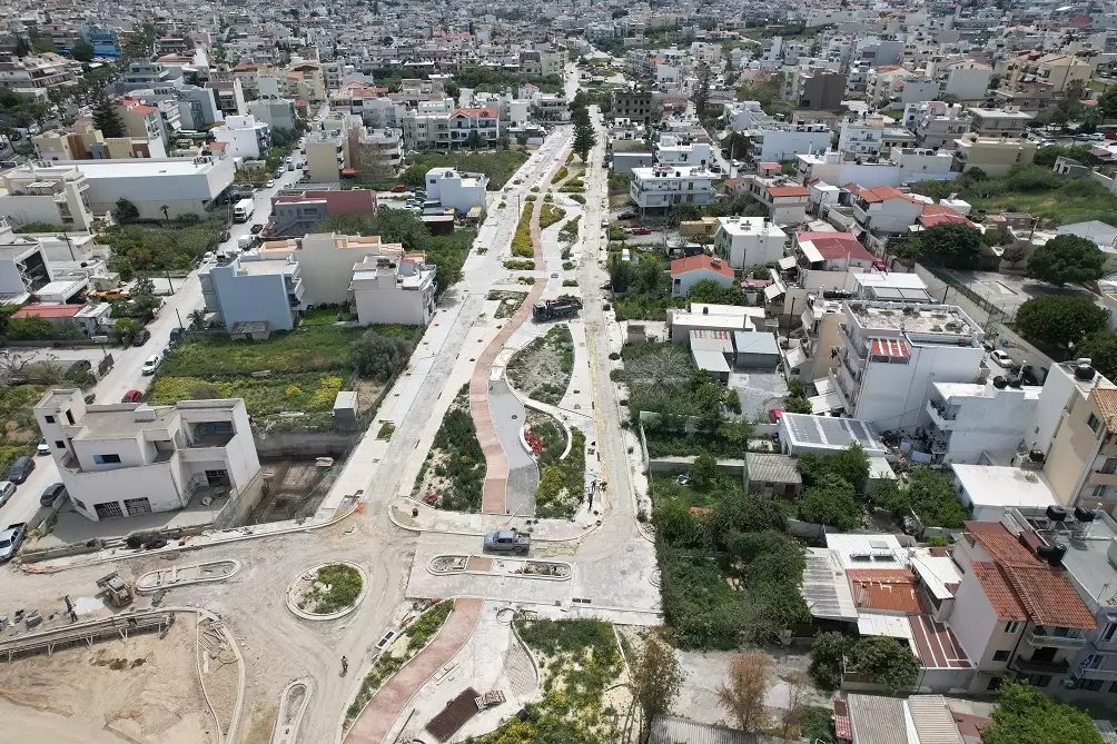 Πάρκο Ερυθραίας: Παίρνει μορφή ο μεγάλος πνεύμονας πρασίνου και αναψυχής