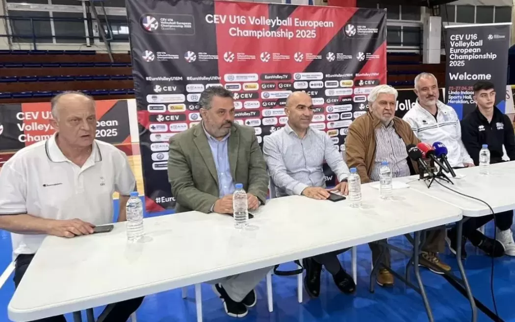 Ξεκινά στο Ηράκλειο το Ευρωπαϊκό Πρωτάθλημα Βόλεϊ Ανδρών Κ-16