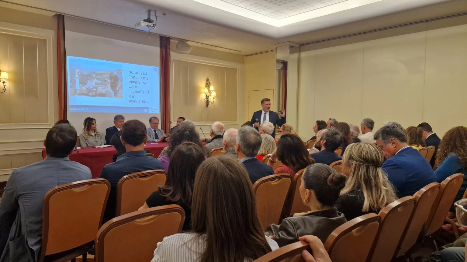 Προβολή της Κρήτης στη Νάπολη και το workshop “Choose Greece – Choose Crete”