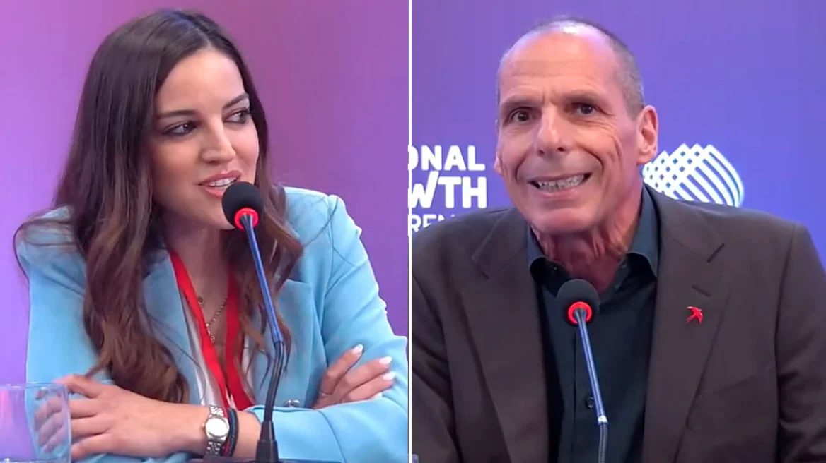Γιάνης Βαρουφάκης: Επεισοδιακή συνέντευξη σε συνέδριο, αποκάλεσε δημοσιογράφο «γελοία»