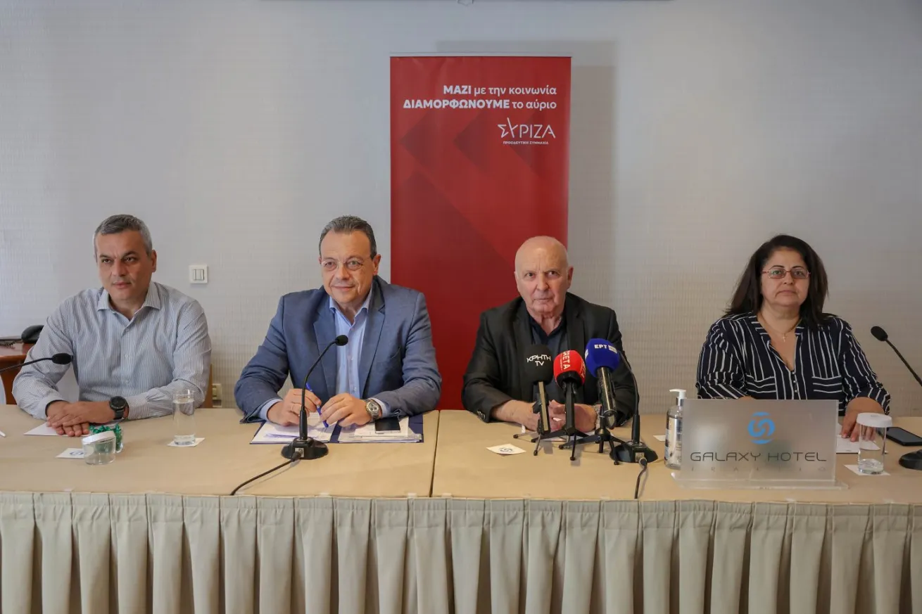 Ηράκλειο: Επισκέψεις και επαφές για τον πρόεδρο του ΣΥΡΙΖΑ-ΠΣ Σωκράτη Φάμελλο