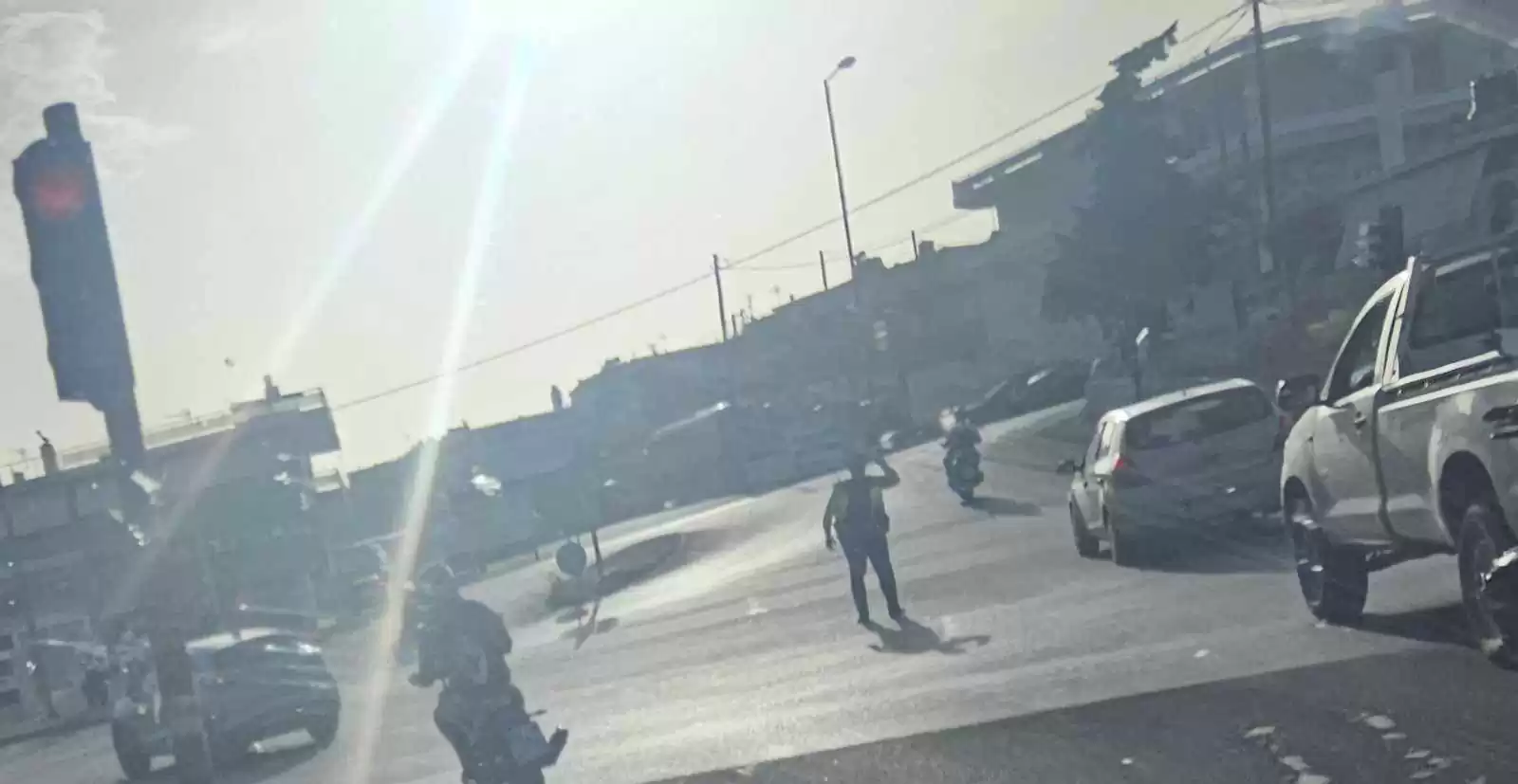 O τροχονόμος… έβαλε μια τάξη