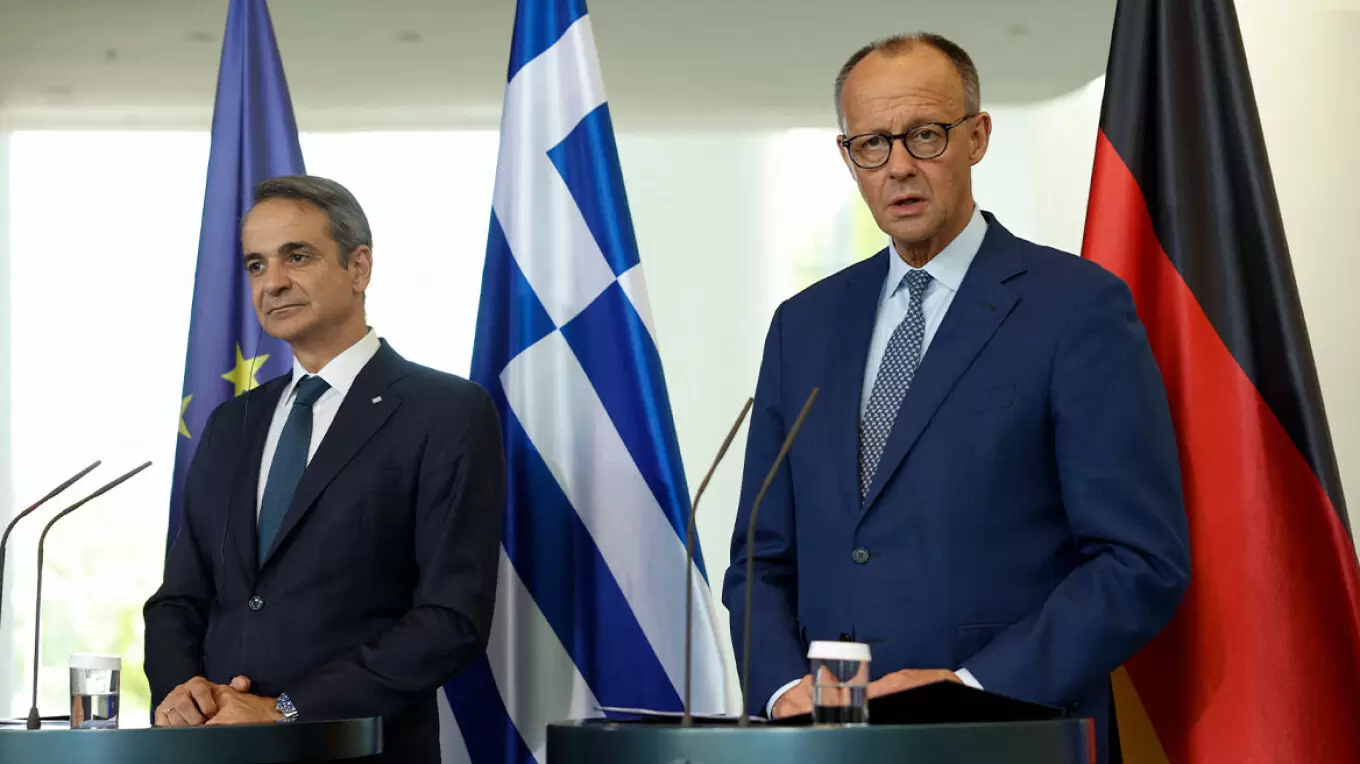 Συνάντηση Μητσοτάκη με τον νέο καγκελάριο Μερτς: Στο επίκεντρο θέματα οικονομίας, άμυνας και μετανάστευσης