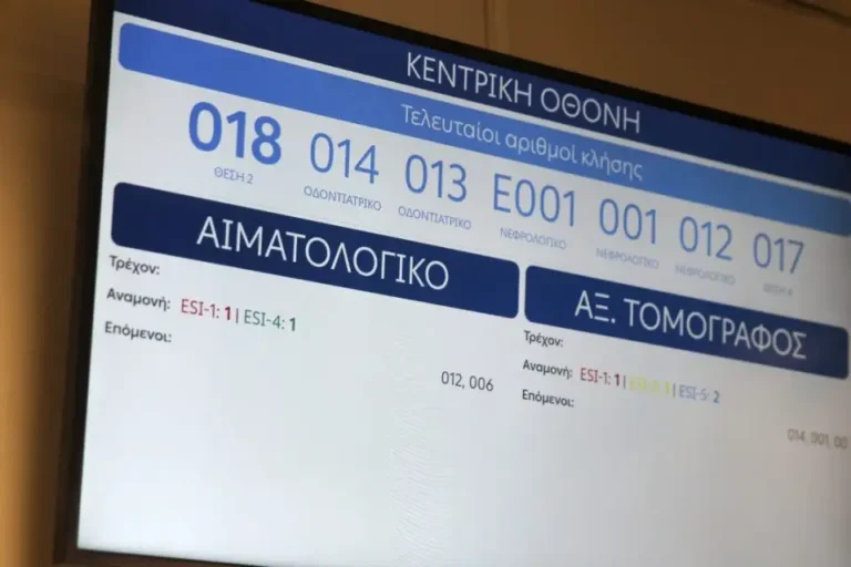Σημαντική μείωση του χρόνου αναμονής στα Επείγοντα μετά το «βραχιολάκι»