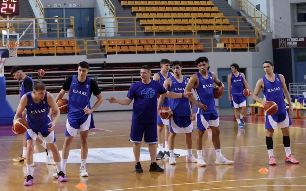 Ηράκλειο: Στο Κλειστό Γυμναστήριο της Νέας Αλικαρνασσού το Ευρωμπάσκετ U-20