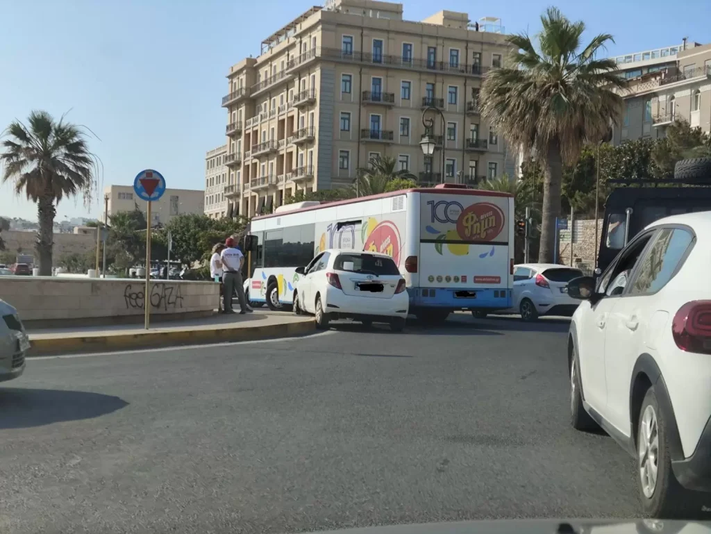 Το τροχαίο προκάλεσε κυκλοφοριακό…