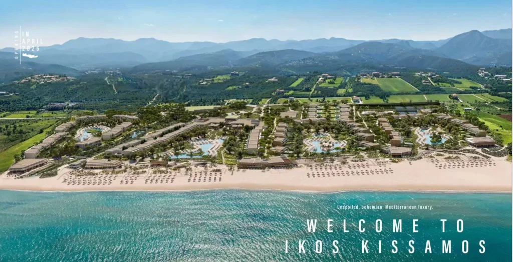 IKOS KISSAMOS: Προχωρά ταχύτατα η κατασκευή-Τον Απρίλιο 2026 θα ανοίξει τις πύλες του