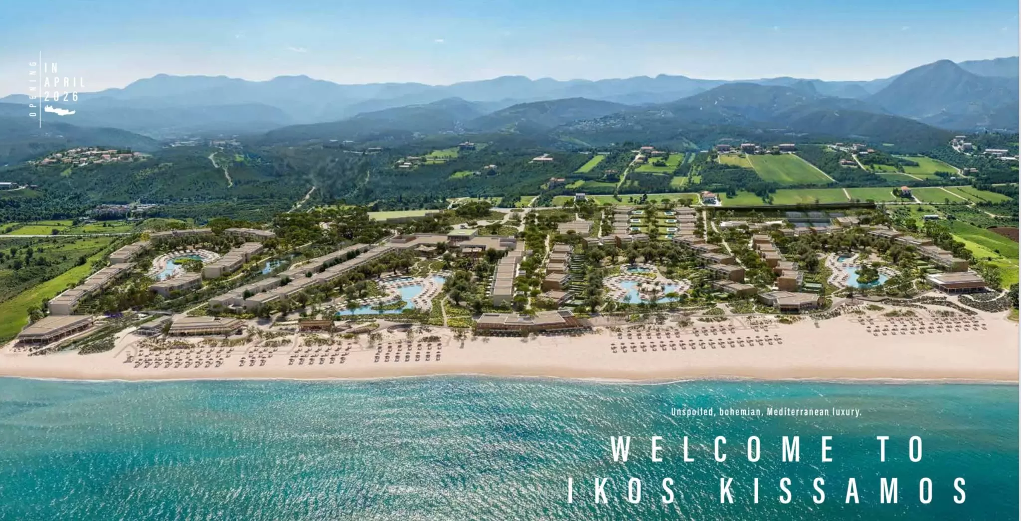 IKOS KISSAMOS: Προχωρά ταχύτατα η κατασκευή-Τον Απρίλιο 2026 θα ανοίξει τις πύλες του