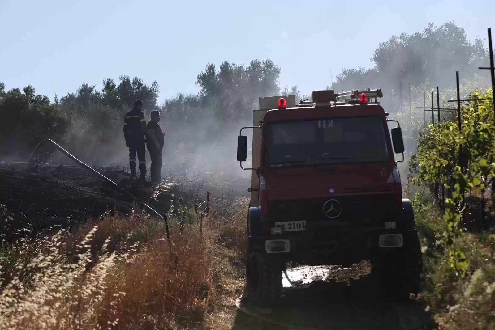 Οριοθετημένη η πυρκαγιά στη Νίβρυτο