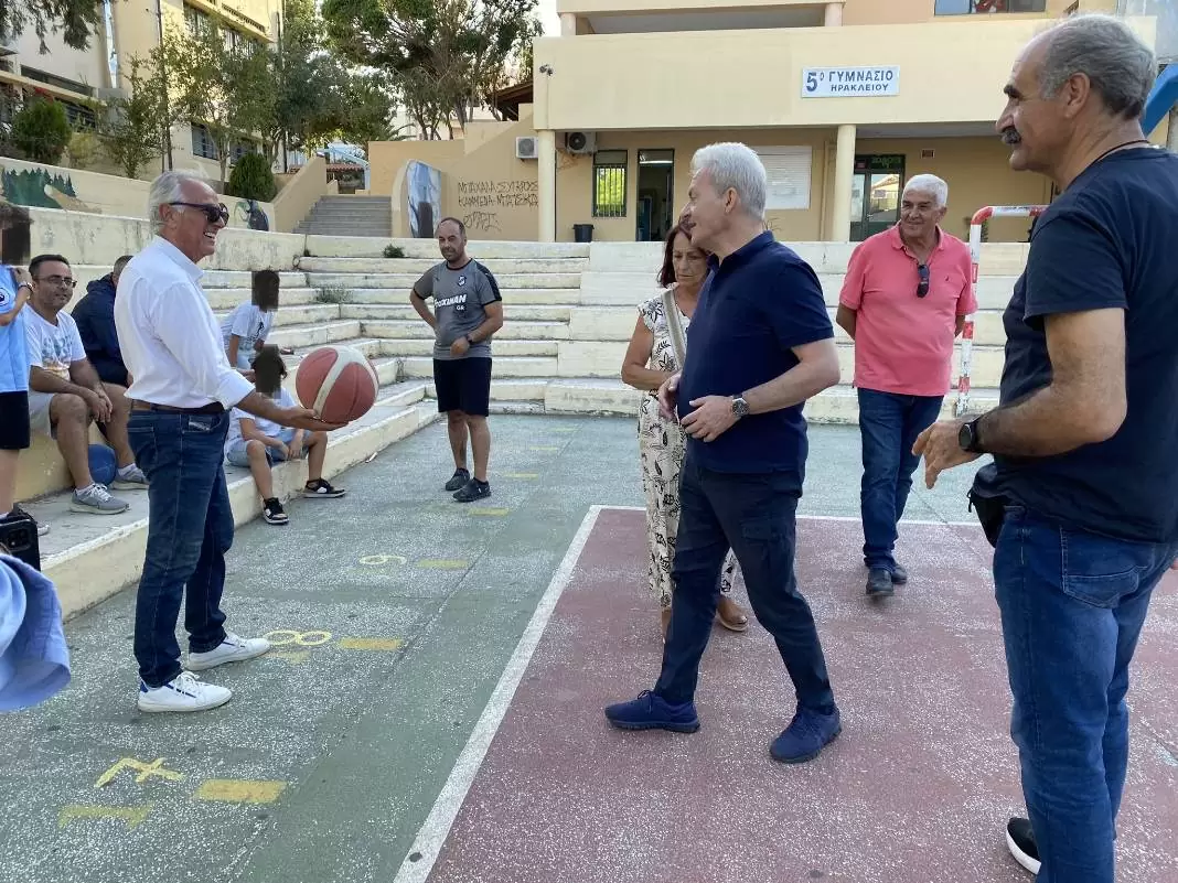 «Ανοιχτές Αυλές- Ανοιχτά Σχολεία» για δεύτερη χρονιά στο Ηράκλειο