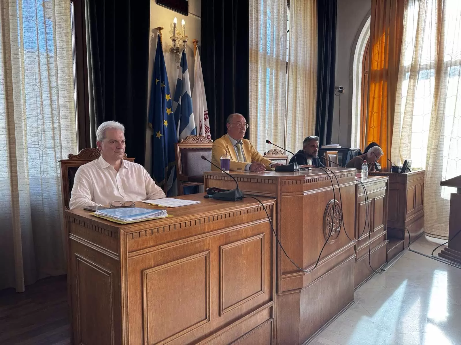 Οι παρεμβάσεις ανάπλασης του παραλιακού μετώπου του Ηρακλείου στο Δημοτικό Συμβούλιο