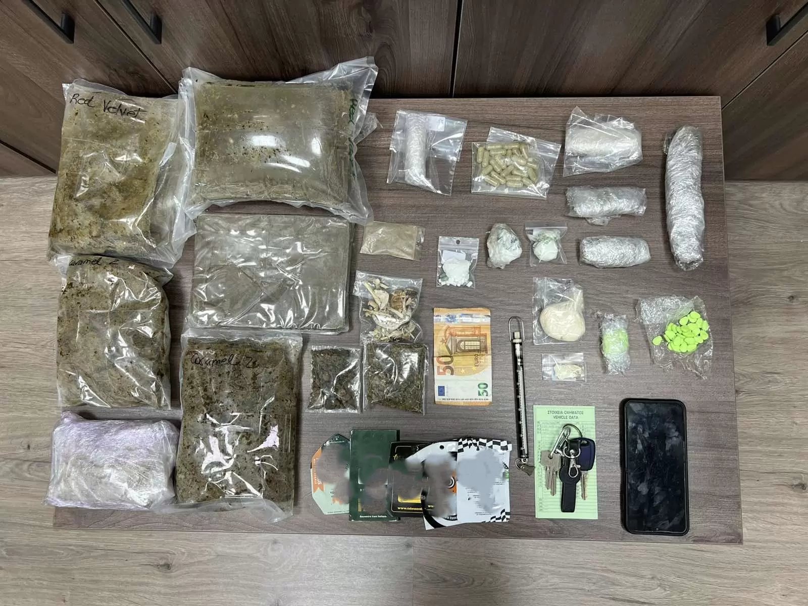 Ήταν «φορτωμένος» με ναρκωτικά και συνελήφθη