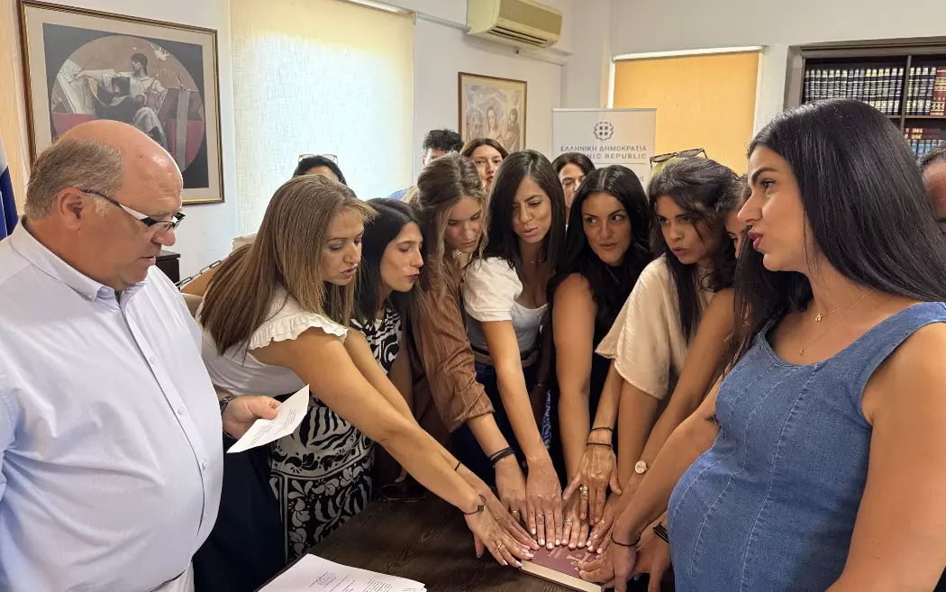 Ορκωμοσίες νεοδιόριστων καθηγητών σε Ηράκλειο και Ρέθυμνο