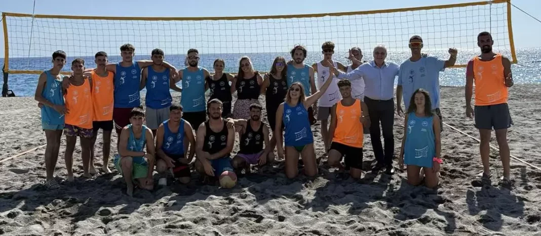 Ο Δήμαρχος Βιάννου στο τουρνουά beach volley στην Ψαρή Φοράδα