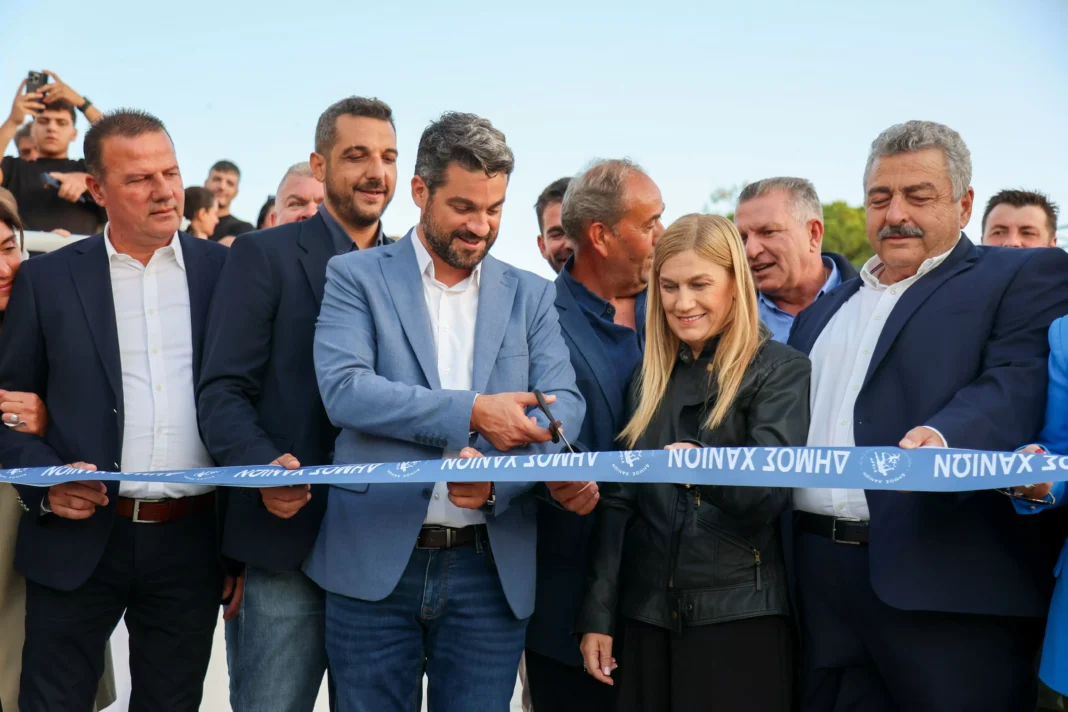 Εγκαινιάστηκε το πρώτο Δημοτικό Κολυμβητήριο Χανίων στον Κλαδισό