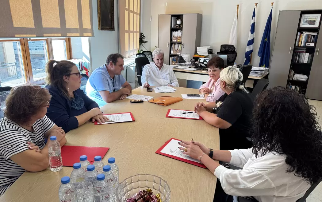 Επαφές του δημάρχου Ηρακλείου με συλλόγους και φορείς της πόλης