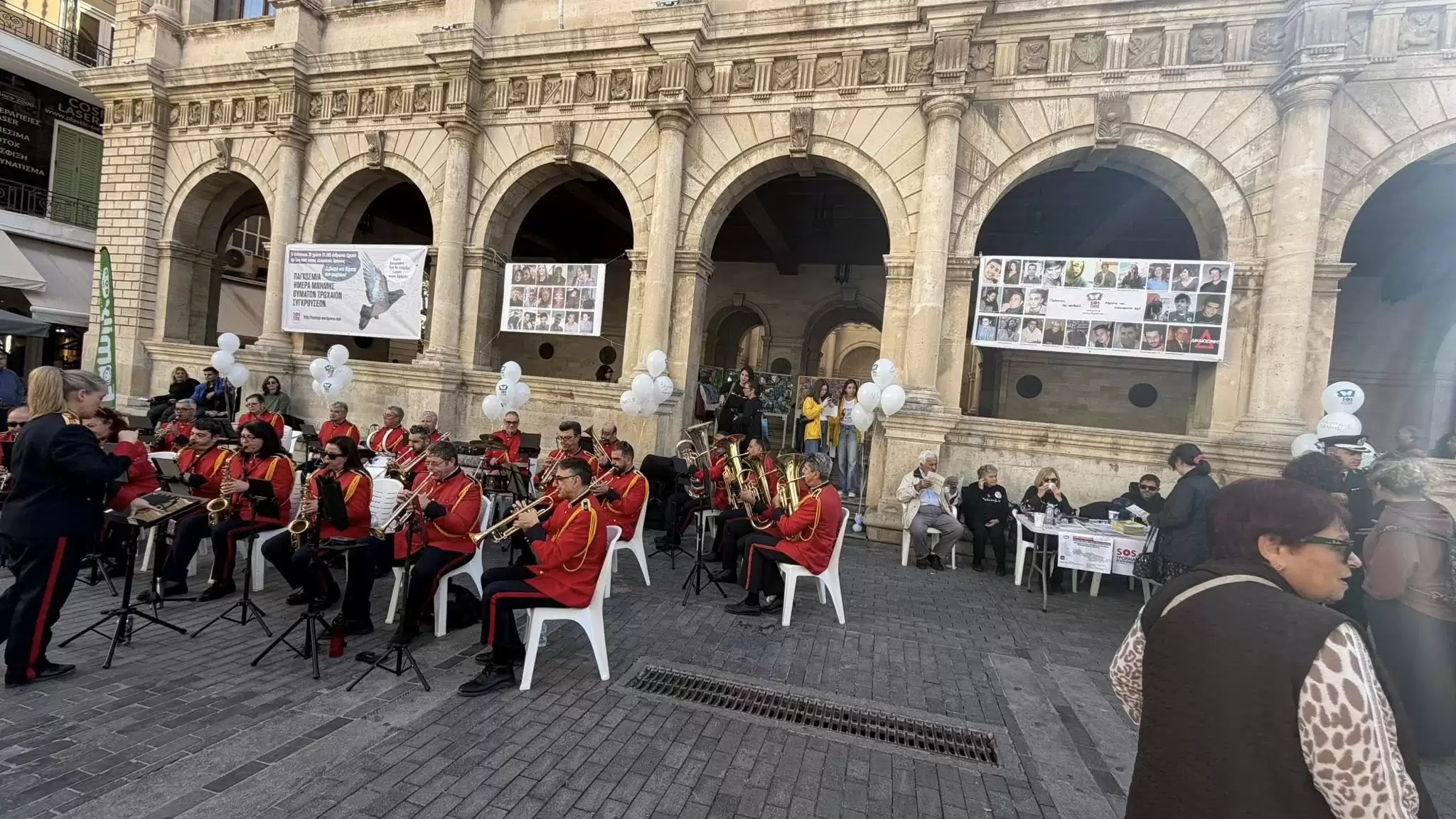 Εκδήλωση με μηνύματα για την παγκόσμια ημέρα θυμάτων τροχαίων