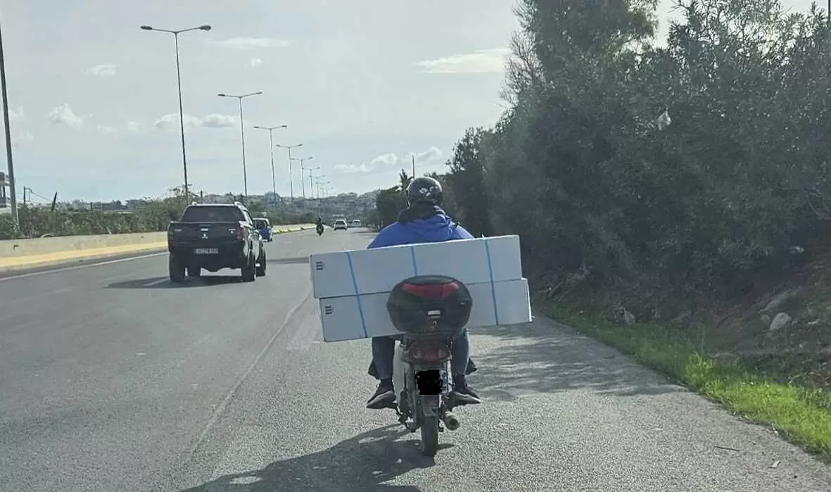 Μηχανάκι… κίνδυνος στο ΒΟΑΚ