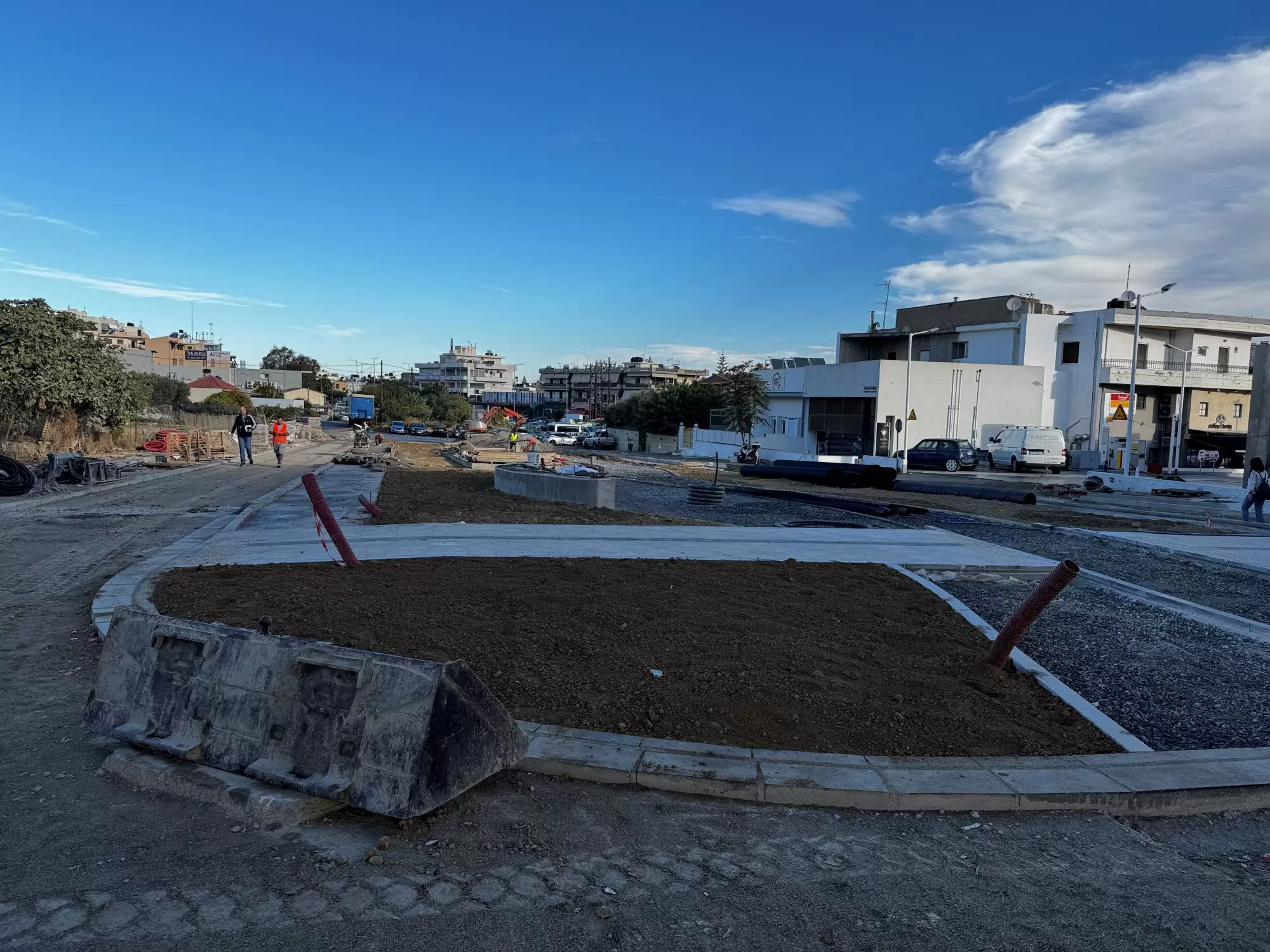 Προχωρούν τα έργα στο Πάρκο Ερυθραίας