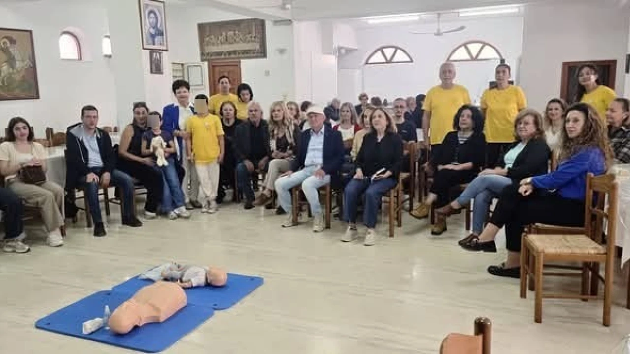 Με μεγάλη επιτυχία το σεμινάριο Βασικής Υποστήριξης της Ζωής στον Ιερό Ναό Αγίου Γεωργίου Νέου Κόσμου, που διοργάνωσε ο Δήμος Ηρακλείου