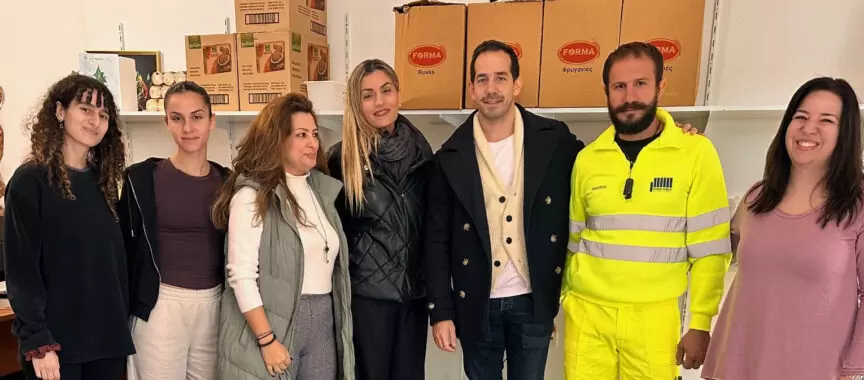 Δωρεά τροφίμων στο Κοινωνικό Παντοπωλείο του Δήμου Μαλεβιζίου