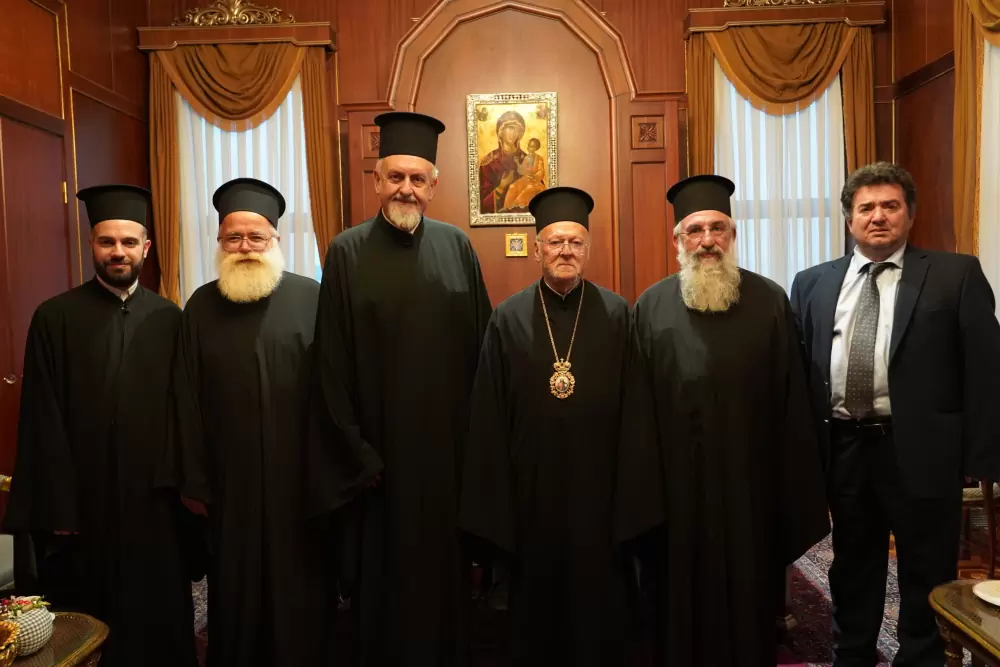 Προκαταρκτική συνάντηση της αντιπροσωπείας της Εκκλησίας της Κρήτης με τον Οικουμενικό Πατριάρχη