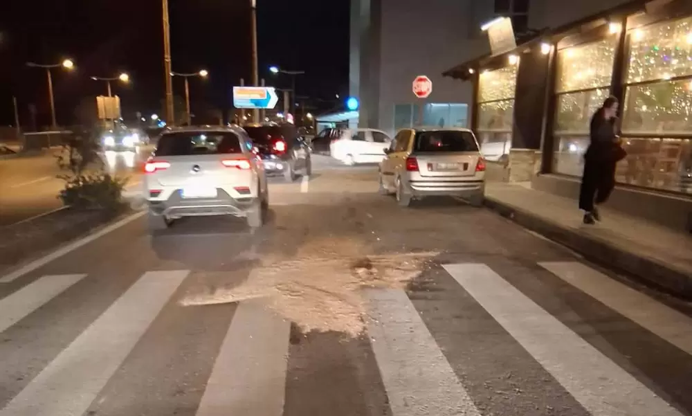 Ηράκλειο: Διαρροή πετρελαίου από όχημα σημειώθηκε στην παραλιακή