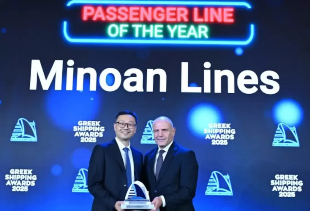 Στις Μινωικές Γράμμες το βραβείο «passenger line of the year 2025»