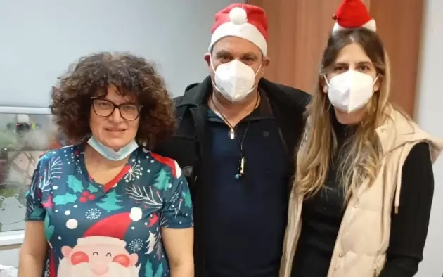 Χριστουγεννιάτικα δώρα από το Κ.Η.Φ.Η Αγίας Τριάδας στα παιδιά που νοσηλεύονται στην Παιδοαιματολογική κλινική του ΠΑΓΝΗ