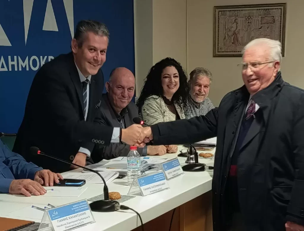 Κ. Γιαννουλάκης: Η ΝΟΔΕ γέφυρα επικοινωνίας της κοινωνίας με την παράταξη