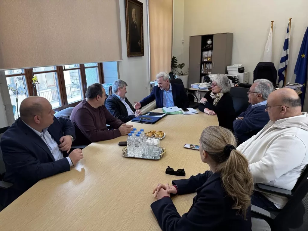 Συνάντηση του Δημάρχου Ηρακλείου με το νέο Γενικό Γραμματέα Υποδοχής Αιτούντων Άσυλο του Υπουργείου Μετανάστευσης & Ασύλου